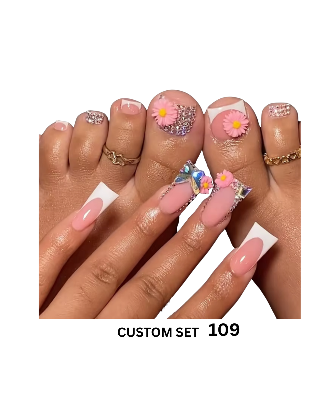 Style #109 - Custom French W/ Toes