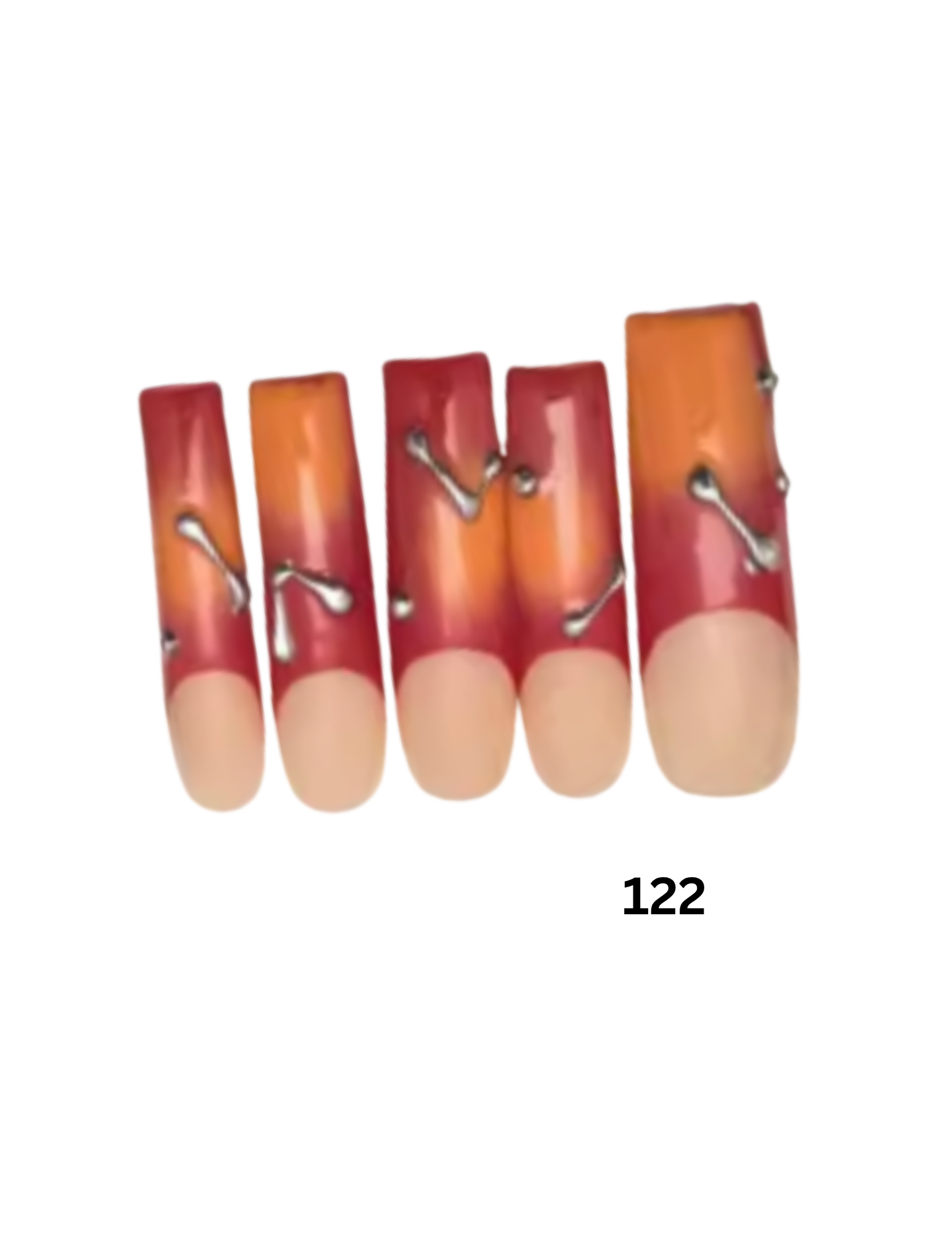 Style #122 - Ombre French Long