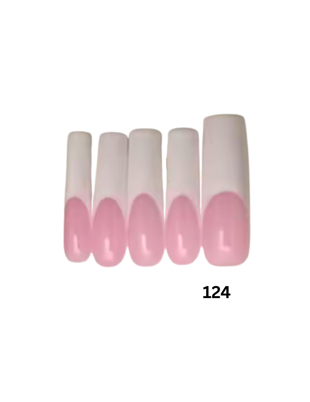 Style #124 - Classic Pink & White Long