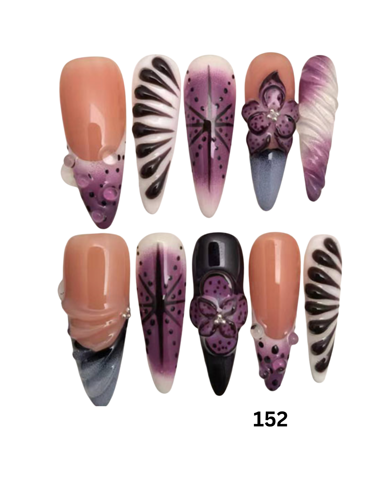 Style #152 - 3D Almond