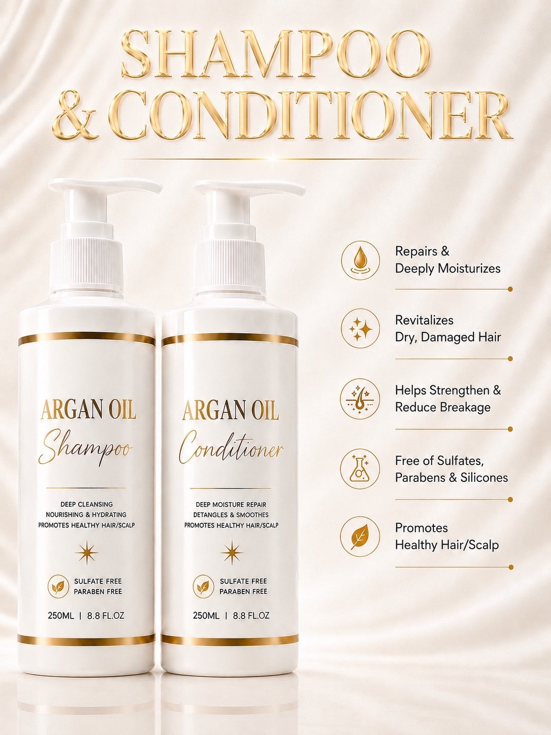 Argan Oil Shampoo & Conditioner