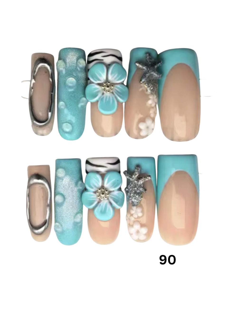 Style #90 - Multi Square French