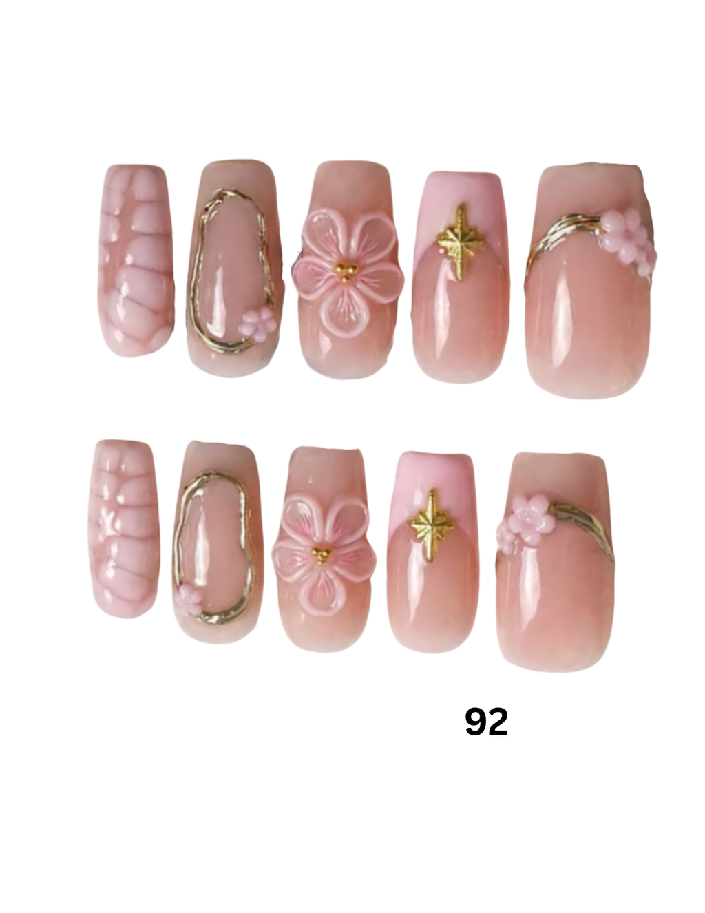 Style #92 - Embellished Square French
