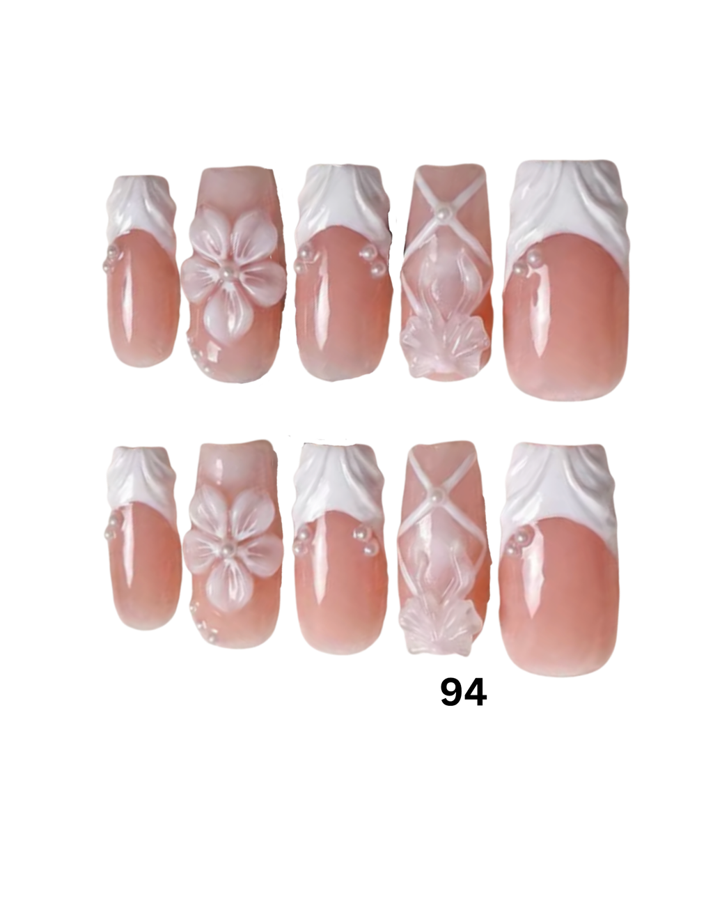 Style #94 - 3D Square French