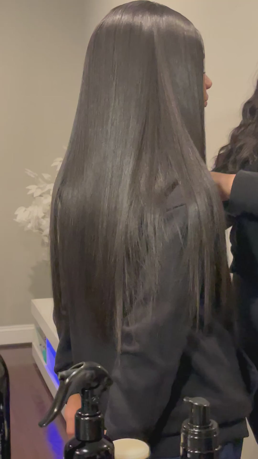 SHINE, SILKY, BONE STRAIGHT KIT ON RAW VIETNAMESE EXTENSIONS!!!